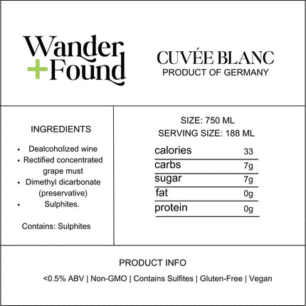 Wander & Found (La Kaya) Non - Alcoholic Cuvée Blanc - Just Simcoe