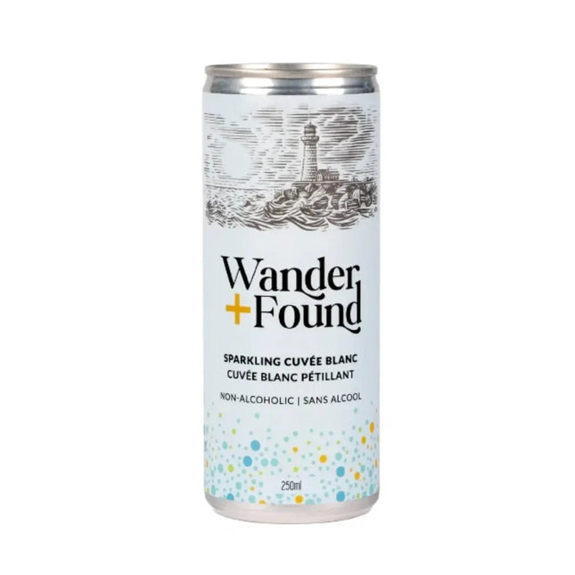 Wander and Found Sparkling Cuvée Blanc Can - Just Simcoe