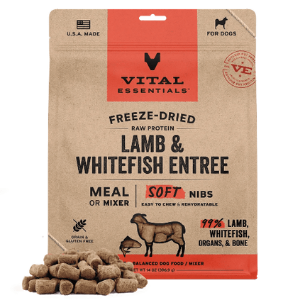 VE DOG FD LAMB/FISH SOFT NIBS 14OZ - Just Simcoe