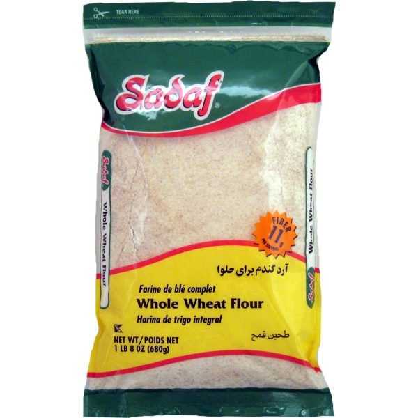 SADAF Whole Wheat Flour For Halva 680g