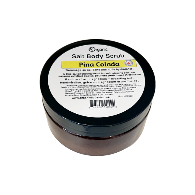 Salt Body Scrub. Pina Colada