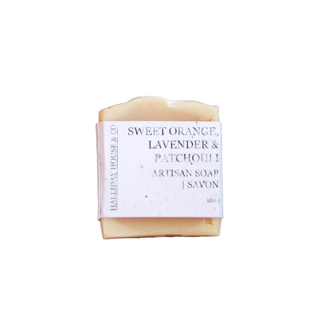 Sweet Orange Lavender & Patchouli Artisan Soap - Just Simcoe