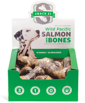 SNACK 21 SALMON SKIN BONES DOG - Just Simcoe