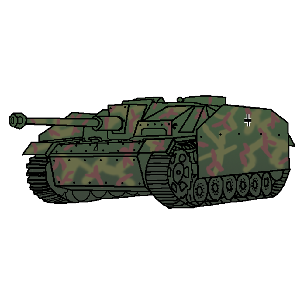 German StuG III G Sticker
