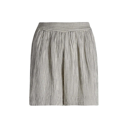 Striped Crinkle Shorts