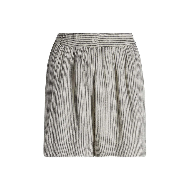 Striped Crinkle Shorts