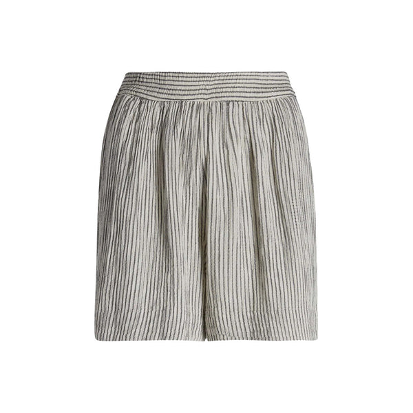 Striped Crinkle Shorts