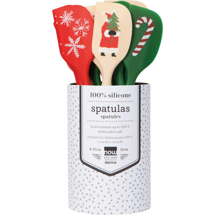 Holiday Cheer Mini Christmas Spatula- Assorted