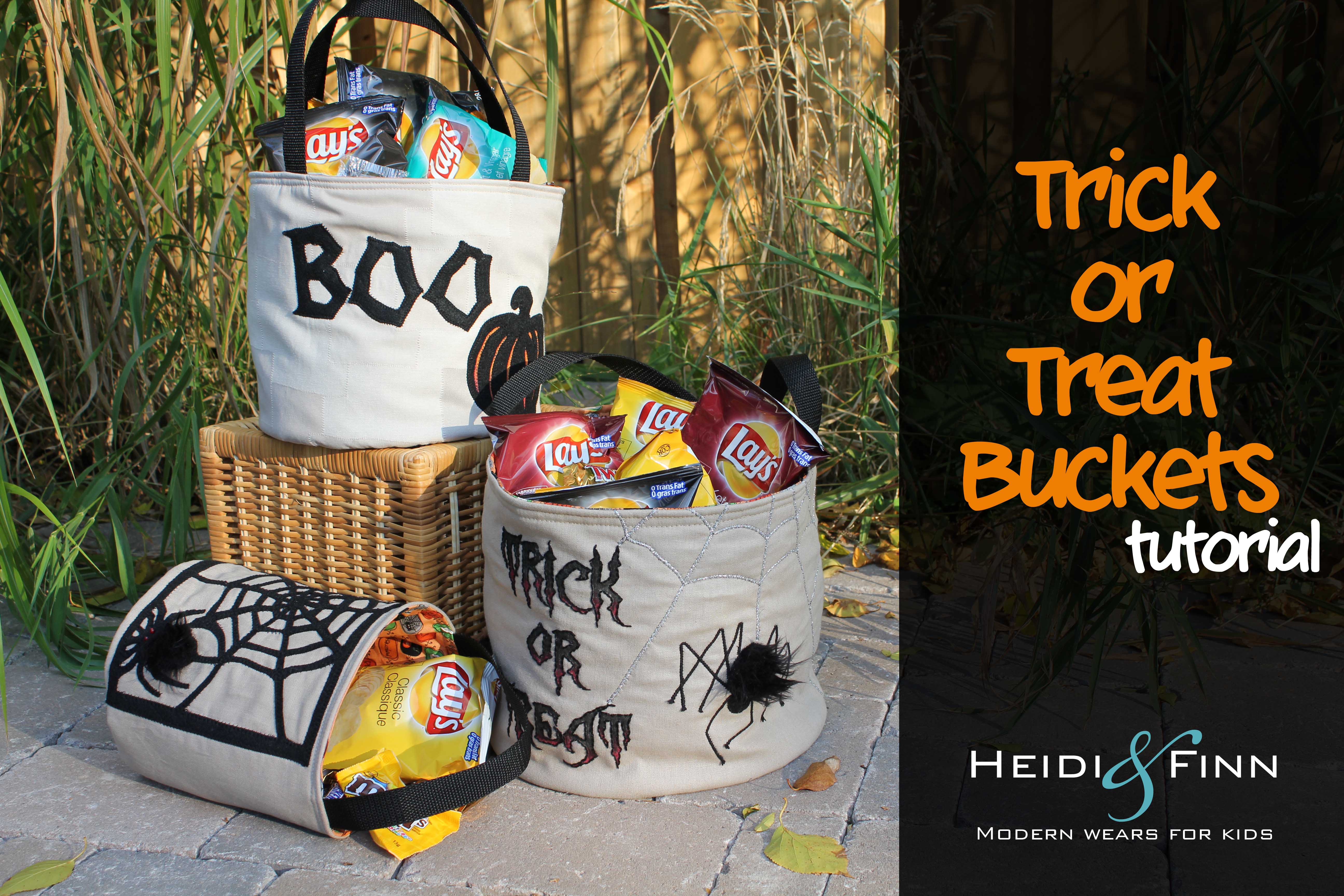 Trick or Treat Buckets - FREE