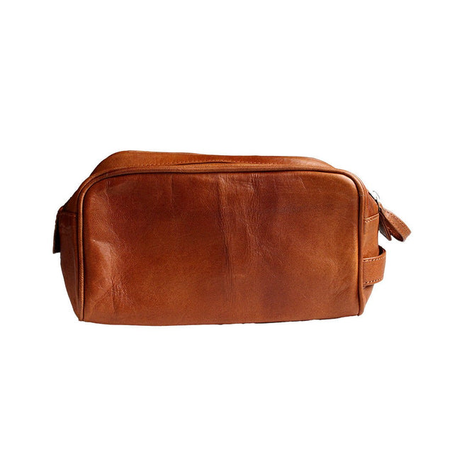 Leather Shaving/Travel Bag - Just Simcoe