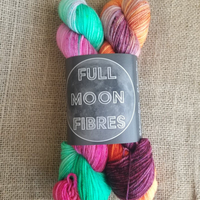 Full Moon Fibres Lucky 50/50 Sock Set - Vacation
