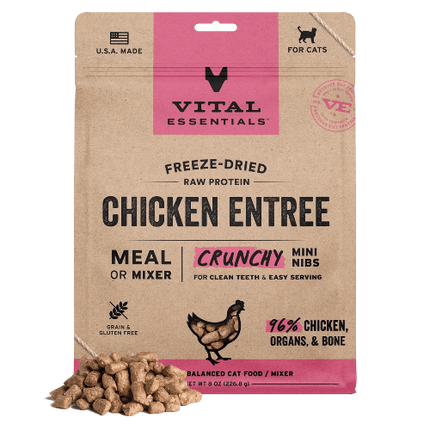 VE CAT FD CHICKEN MINI NIBS 12OZ - Just Simcoe