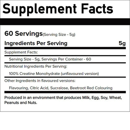 Warrior Creatine - 60 Servings - Just Simcoe