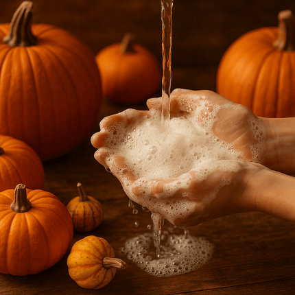Pumpkin Foam Soap 12oz - Just Simcoe