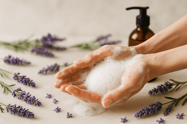 Hand Soap. Calm Lavender 12oz - Just Simcoe