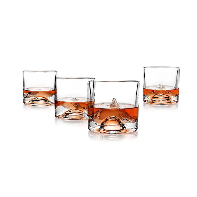 Crystal Whiskey Glass Sets of 4 - Just Simcoe