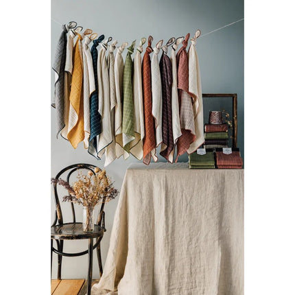 Danica Double Weave Dishtowels- Set of 2 Olive Branch