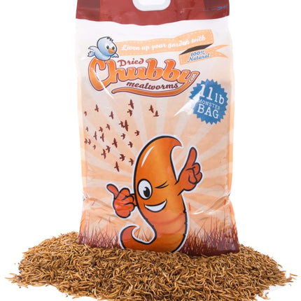 Chubby Dried Mealworms - 11 LBS