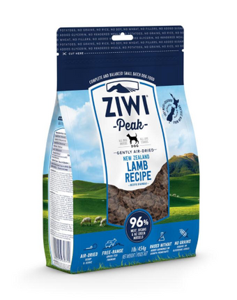 ZIWIPEAK DOG LAMB 454G