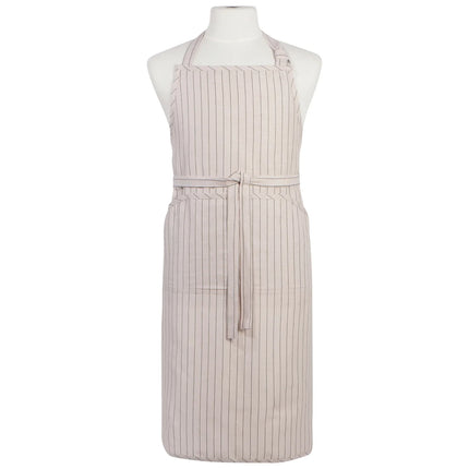 Danica Linen/Cotton Striped Apron